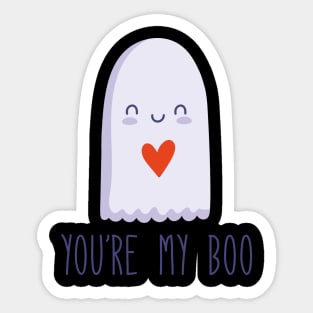 You're my boo Valentines Day Love Sticker